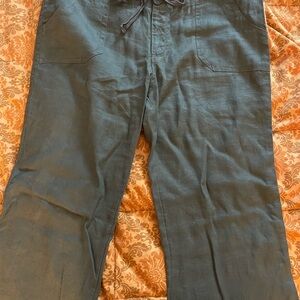 Sanctuary Olive Linen Pants